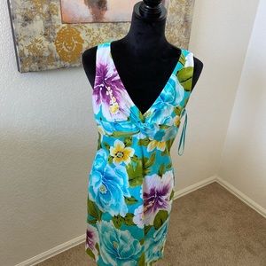 Jones New  York floral dress size 8.